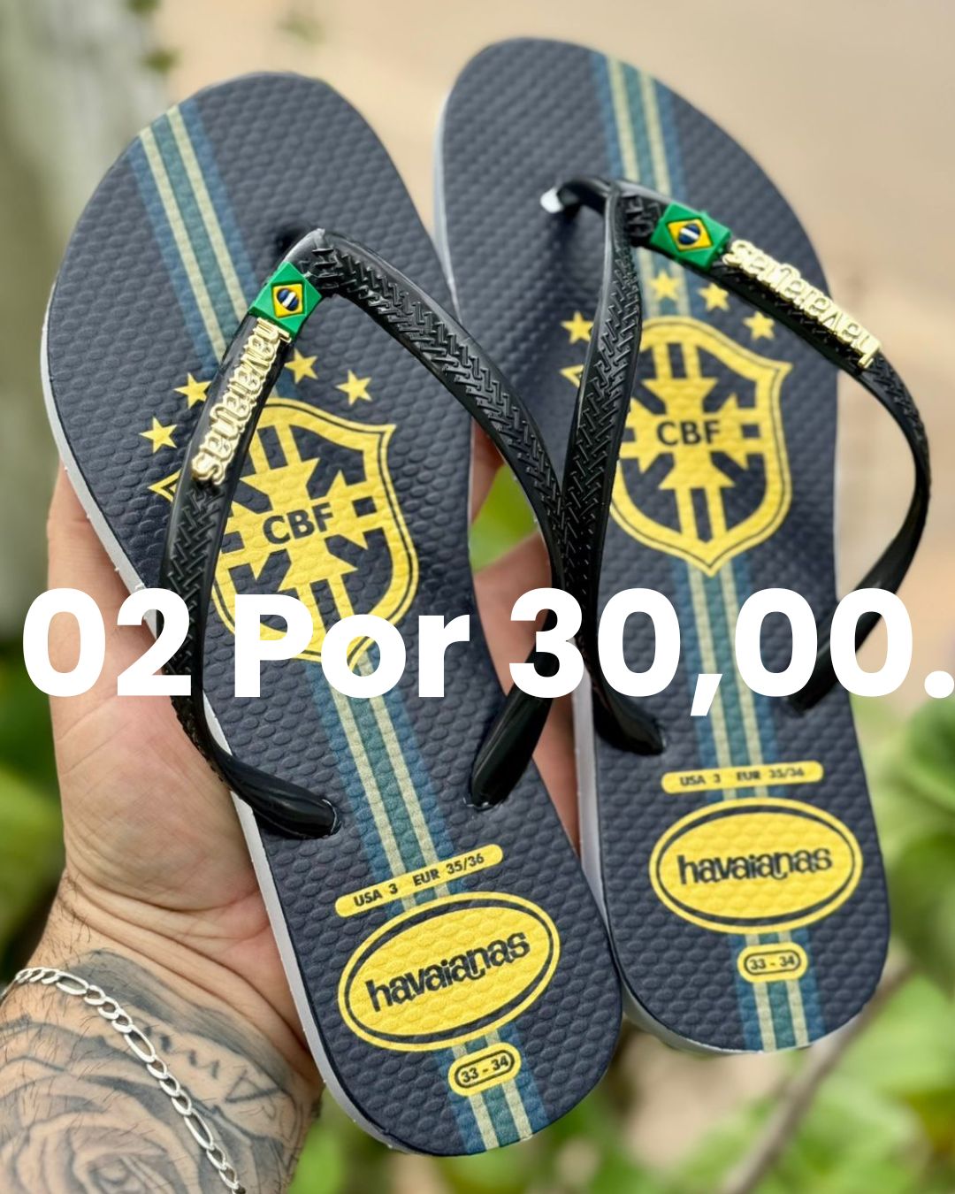Chinelo promoção 2 por 30 modelo 1