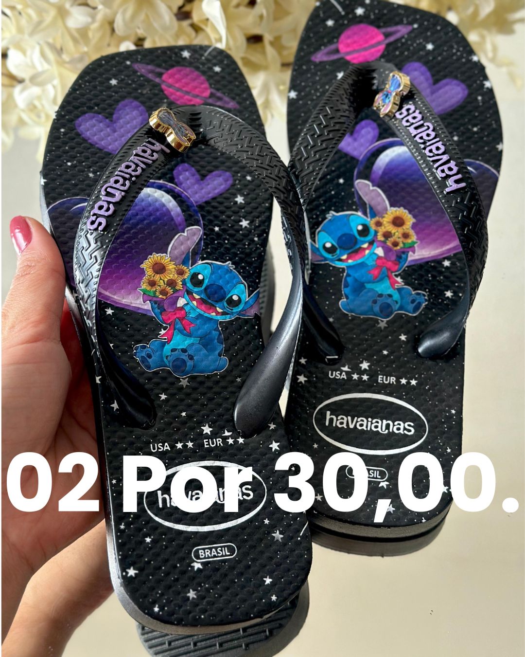 Chinelo promoção 2 por 30 modelo 10