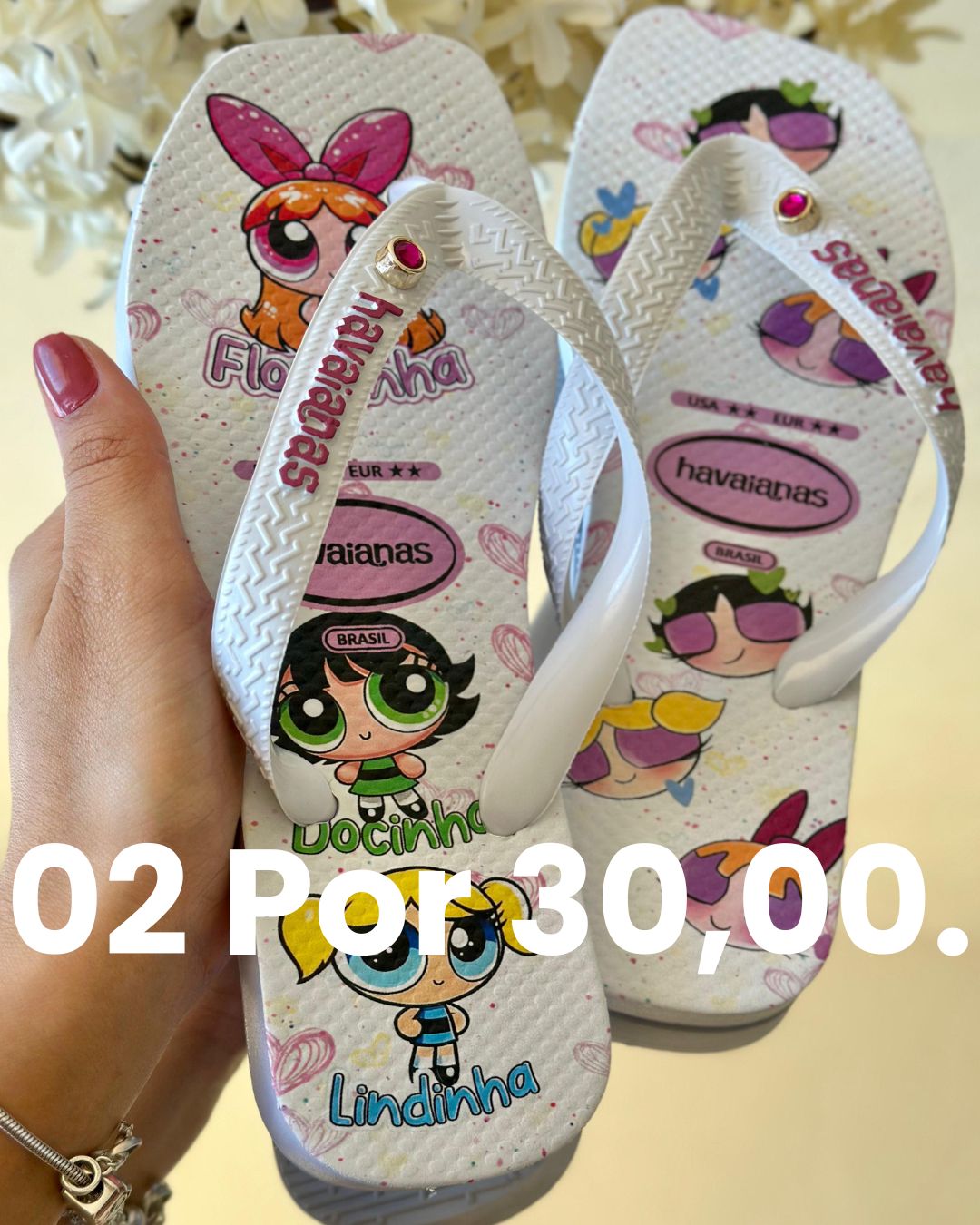 Chinelo promoção 2 por 30 modelo 12