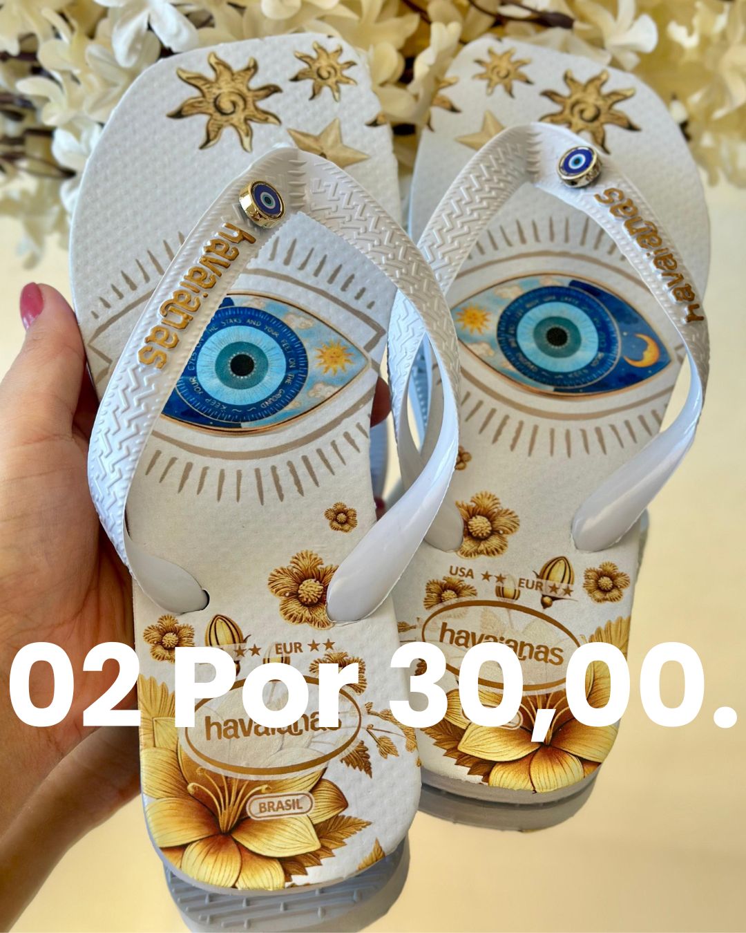 Chinelo promoção 2 por 30 modelo 17