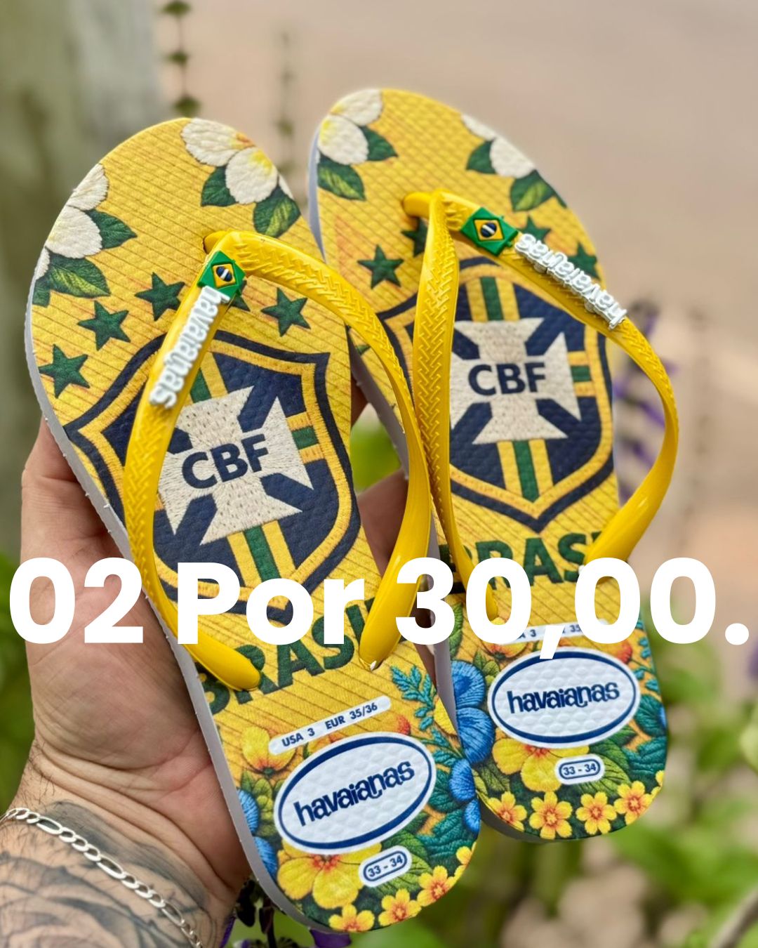 Chinelo promoção 2 por 30 modelo 2