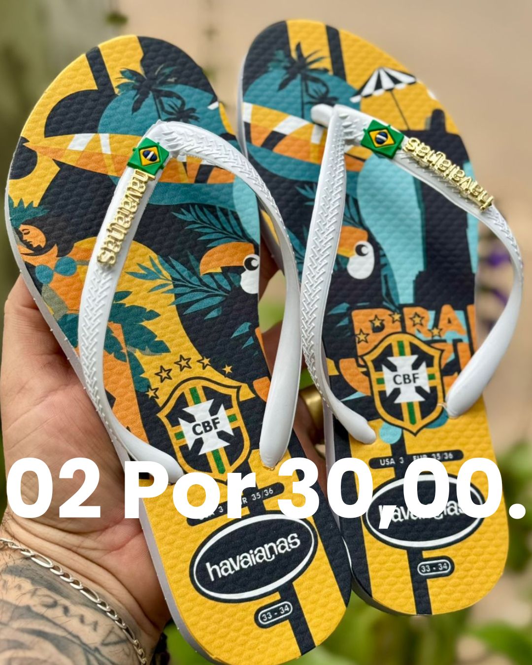 Chinelo promoção 2 por 30 modelo 3