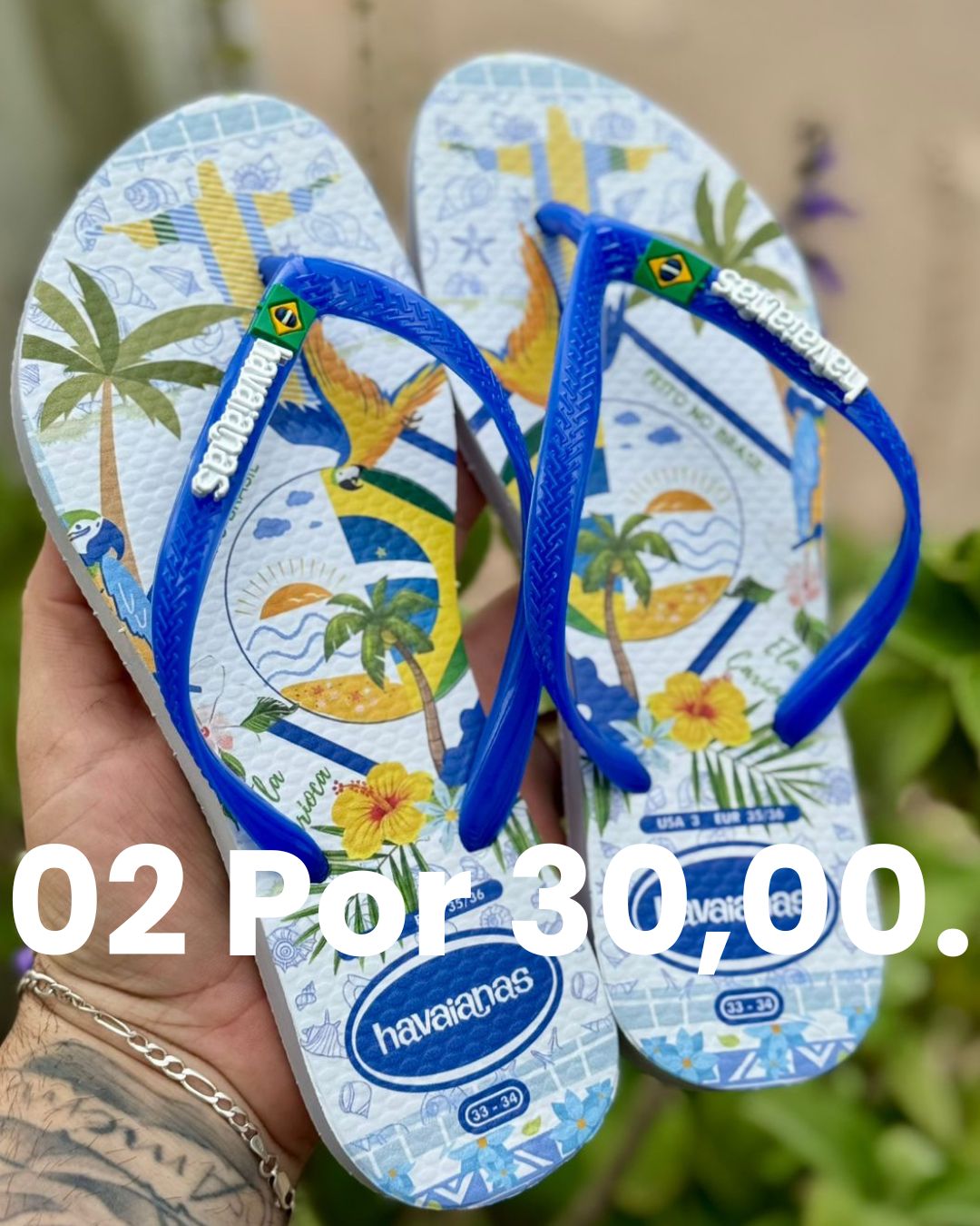 Chinelo promoção 2 por 30 modelo 4