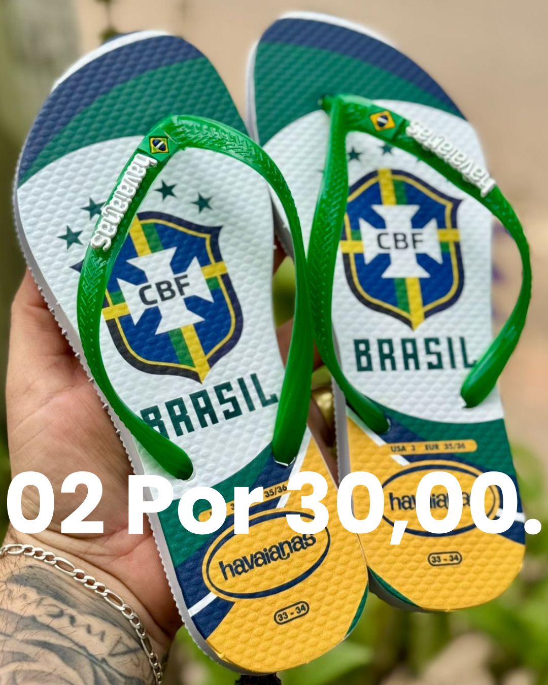 Chinelo promoção 2 por 30 modelo 7